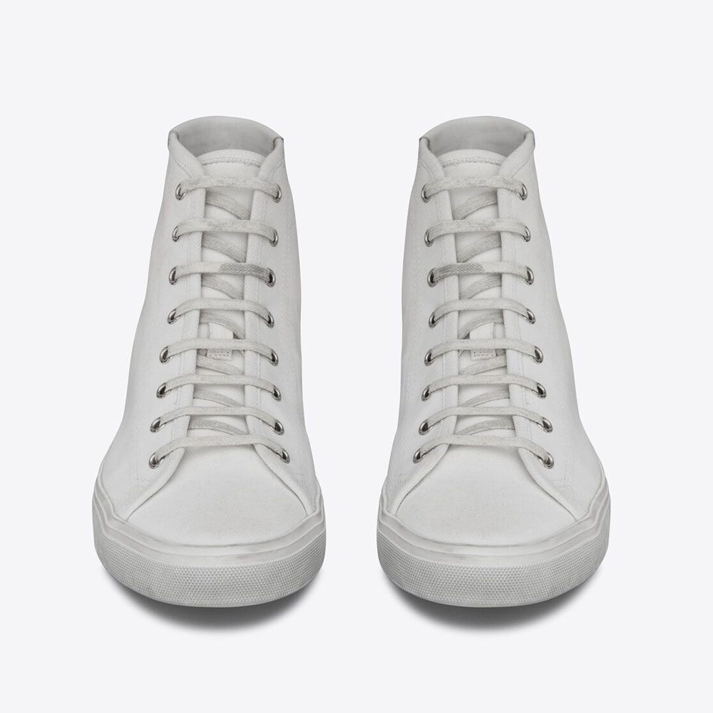 YSL Malibu Mid-top Sneakers 606076 GUZ20 9030 - Photo-2