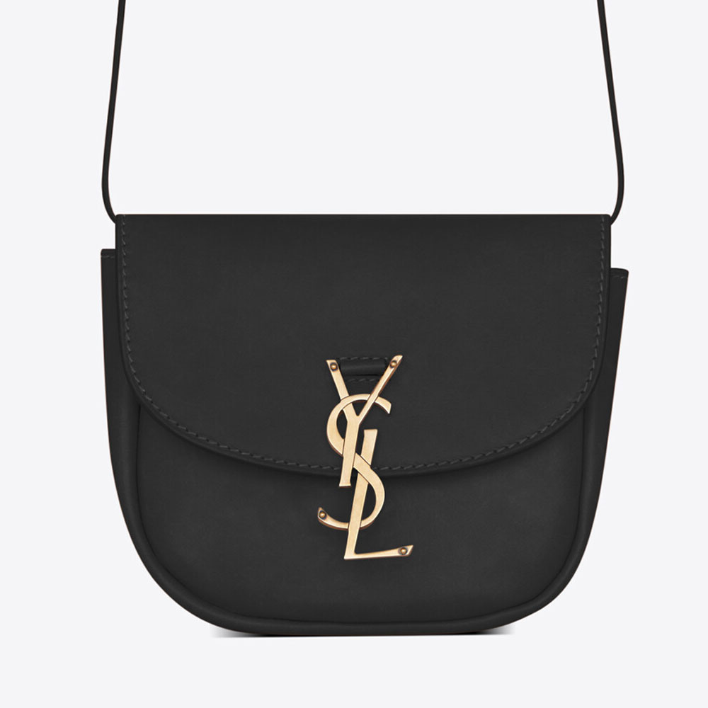 YSL Kaia Small Satchel In Smooth Leather 619740 BWR0W 1000 - Photo-2