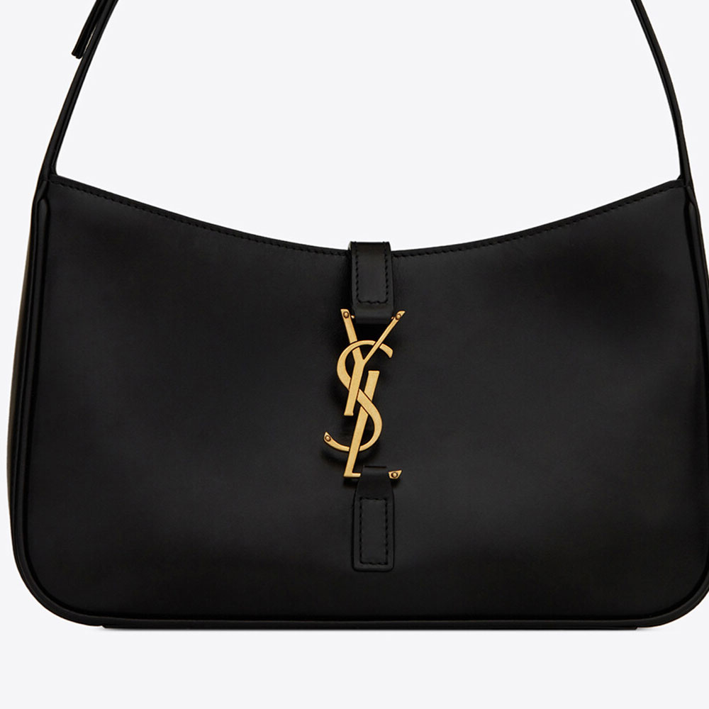 YSL Le 5 A 7 Hobo Bag In Smooth Leather 657228 2R20W 1000 - Photo-2