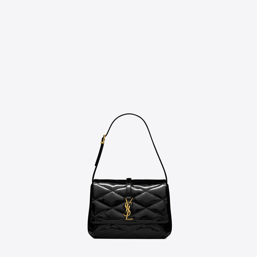 YSL Le 57 Hobo Bag In Quilted Patent 698567 2IU07 1000