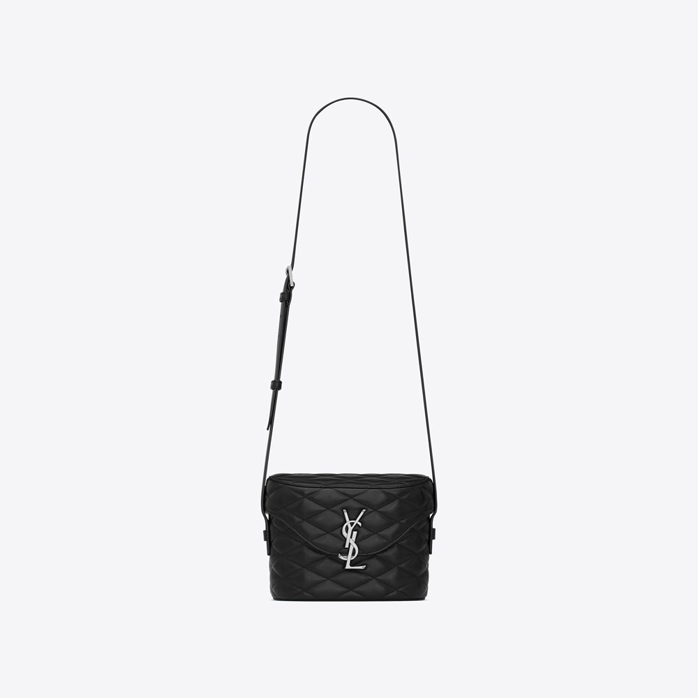 YSL June Box Bag In Smooth Leather 710298 1EL06 1000