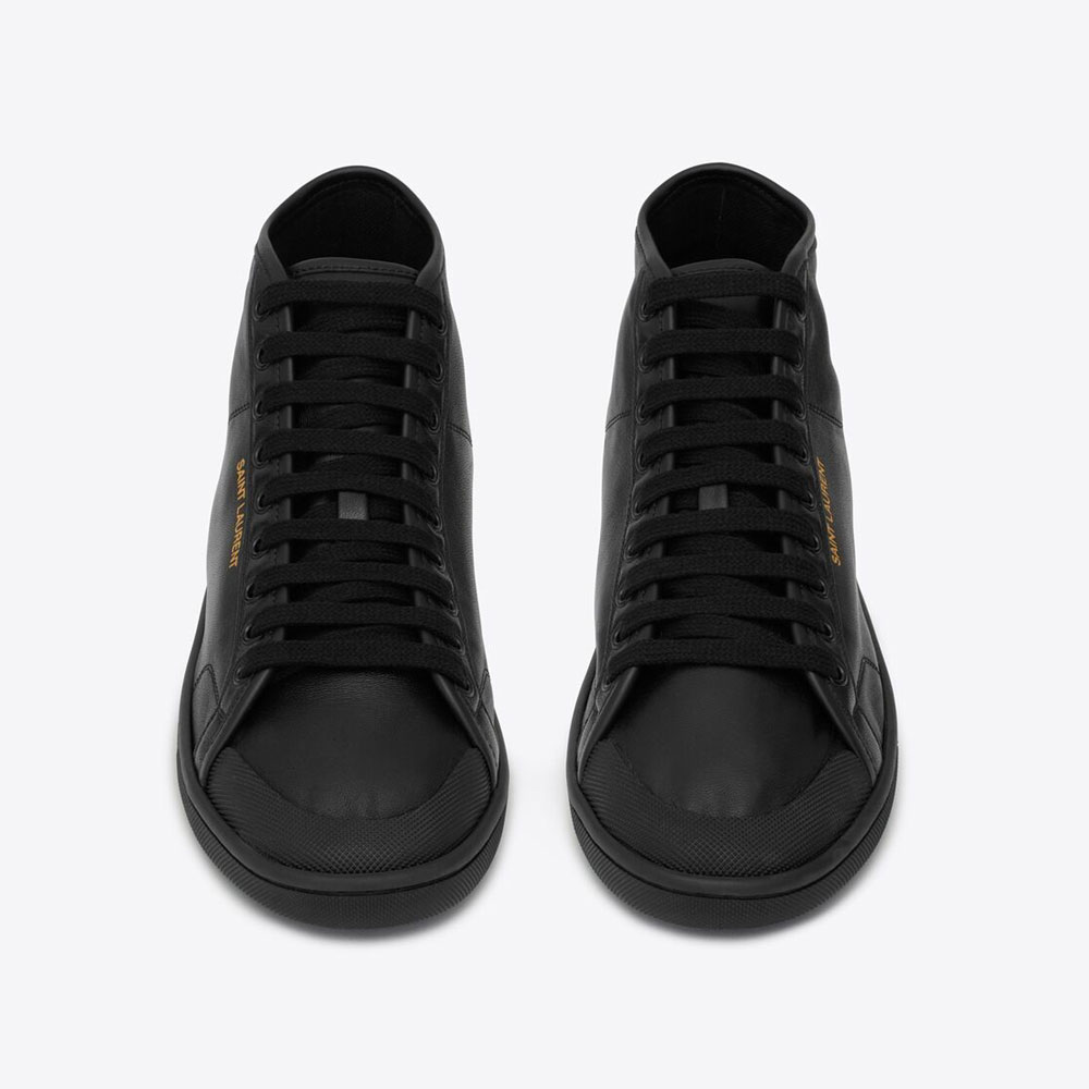 YSL Court Classic SL39 Mid-top Sneakers 713564 AAAWQ 1000 - Photo-2