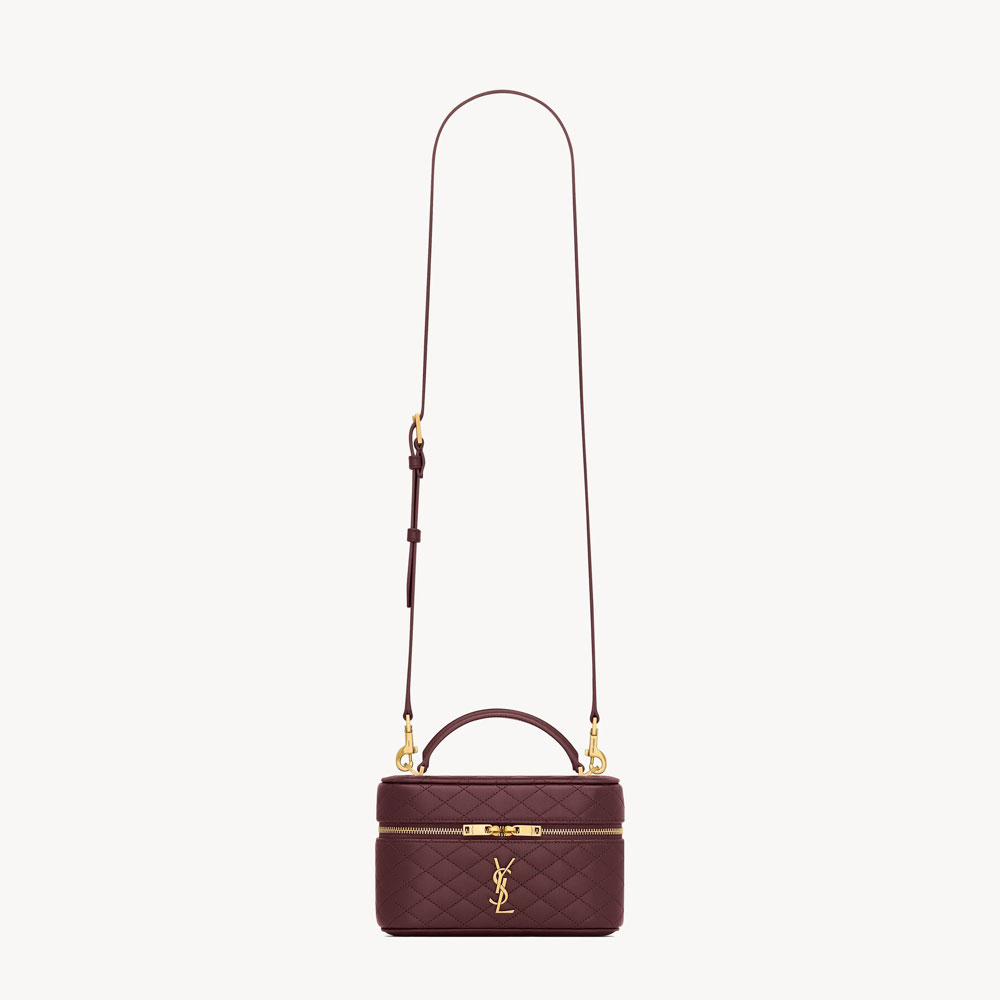 YSL Gaby Vanity Bag In Lambskin 766731 1EL07 6195