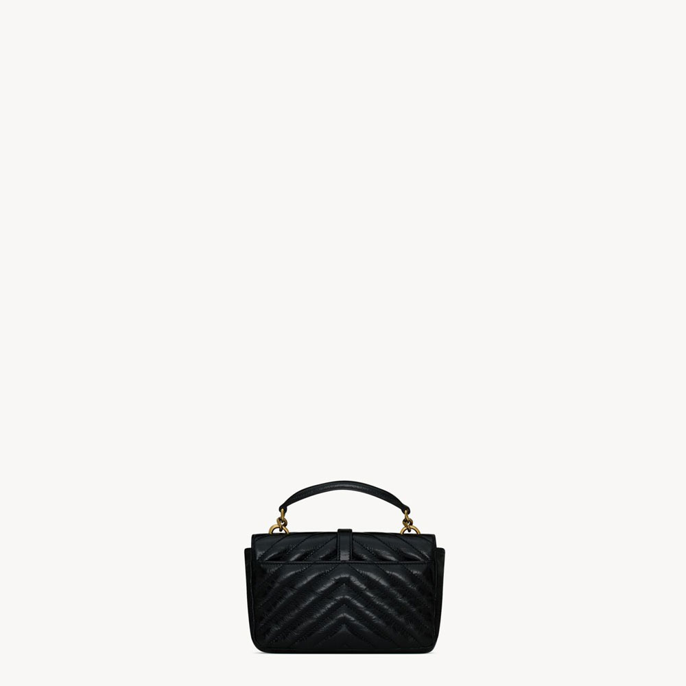 Saint Laurent College Mini Chain Bag 779430 DZH07 1000 - Photo-3