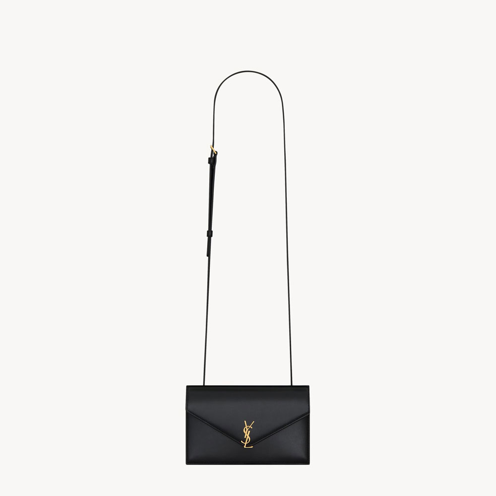 YSL Mini Envelope In Box Saint Laurent in Black 785281 0SX0W 1000