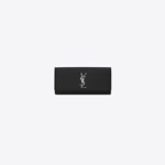 YSL Kate Clutch In Grain De Poudre Embossed Leather 326079 BOW0N 1000
