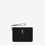 YSL Cassandre Matelasse A5 Pouch In Quilted Leather 379039 CWU01 1000