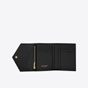 YSL Cassandre Matelasse Compact Tri Fold Wallet Grain De 403943 BOW01 1000 - thumb-3