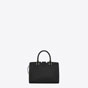 Saint Laurent Baby Cabas Ysl Bag In Black Leather 45316594PC - thumb-2