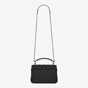 Saint Laurent Classic Medium College Bag In Black Diamond Matelasse Leather 45336002TF - thumb-2