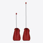 Saint Laurent Medium Loulou Chain Bag In Lipstick Red 45336019WK - thumb-3