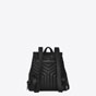 Saint Laurent Medium Loulou Backpack In Black 45336028KF - thumb-2