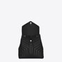 Saint Laurent Medium Loulou Backpack In Black 45336028KF - thumb-4
