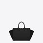 Saint Laurent Small Downtown Cabas Bag In Black Leather And Suede 45341420JR - thumb-2