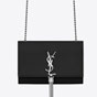 YSL Kate Small With Tassel In Grain De Poudre 474366 BOW0N 1000 - thumb-2