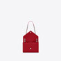 YSL Envelope Medium Bag In Grain De Poudre Leather 487206 BOW92 6805 - thumb-4