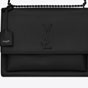 YSL Sunset Large Bag In Smooth Leather 498779 D420U 1000 - thumb-2