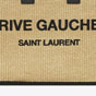 YSL Rive Gauche Tote Bag In Embroidered Raffia 499290 2M21E 7070 - thumb-2