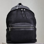 YSL City Backpack In Econyl Smooth Leather And Nylon 534967 FAEY2 1000