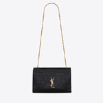 YSL Reversible Kate In Crocodile-embossed Leather 553804 24O1W 1062