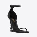 YSL Opyum Sandals In Patent Leather 557662 0NPVV 1000