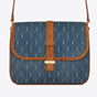 YSL Le Monogram Camera Bag In Denim And Suede 568604 2NF1W 4285 - thumb-2