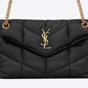 YSL Puffer Small Bag In Quilted Lambskin 577476 1EL07 1000 - thumb-2