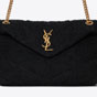 YSL Puffer Small Bag In Quilted Boucle Tweed 577476 2RL27 1000 - thumb-2