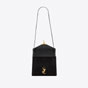YSL CASSANDRA Medium Top Handle Bag In Smooth Suede 578000 0SXOW 1048 - thumb-4