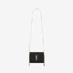YSL KATE Box Bag In Grain De Poudre Embossed Leather 593122 BOW0J 1000