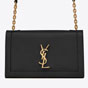 YSL Book Bag In Smooth Leather 598989 02G0J 1000 - thumb-2