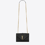YSL Small Envelope In Mix Matelasse Leather 600195 AABZO 1025