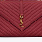 YSL College Large In Quilted Leather 600278 BRM07 6008 - thumb-2