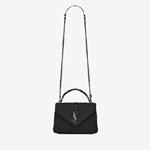 YSL Medium College In Quilted Leather 600279 BRM04 1000