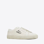 YSL Court Classic SL06 Embroidered Sneakers 610648 GUP10 9113