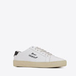 YSL Court Classic SL06 Embroidered Sneakers 610649 AABEE 9061