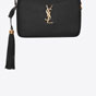 YSL Lou Camera Bag In Smooth Leather 612542 BRM0W 1000 - thumb-2