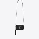 YSL Lou Mini Bag In Quilted Grain De Poudre Embossed 612579 1GF02 1000