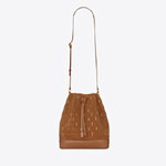 YSL Le Monogramme Bucket Bag In Studded Suede 617180 1S7AW 7761