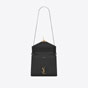 YSL Cassandra Medium Top Handle Bag Grain De Poudre 623931 BOW0W 1000 - thumb-4