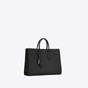 YSL Sac De Jour Thin Large Bag In Grained Leather 631526 DTI0W 1000 - thumb-3