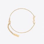 YSL Cassandre Charm Bracelet In Metal In Gold 635533 Y1500 8030
