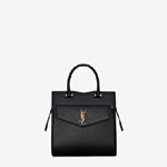 YSL Uptown Small Tote In Box Saint Laurent Leather 636542 0SX0J 1000