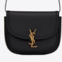 YSL Kaia Medium Satchel In Perforated Smooth Leather 638926 16R1W 1000 - thumb-2