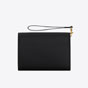 YSL Cassandre Flap Pouch In Smooth Leather 650858 AAB4K 1025 - thumb-2