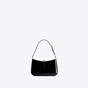 YSL Le 5 A 7 Hobo Bag In Patent Leather 657228 0UF0W 1000 - thumb-3