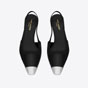 YSL Blade SLingback Pumps In Smooth Leather 660540 AKPNN 1000 - thumb-2