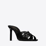 YSL Tribute Mules In Glazed Leather 669431 AAAZY 1000