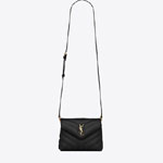 YSL Loulou Toy Strap Bag In Quilted Quot Y Quot Leather 678401 DV707 1000