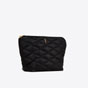 YSL Sade Pouch In Quilted Lambskin 696779 1EL07 1000 - thumb-3